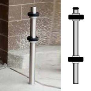 Cart Roller Post